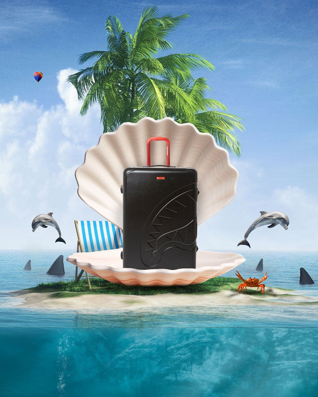 SHARKITECTURE MOLDED 29? FULL-SIZE LUGGAGE