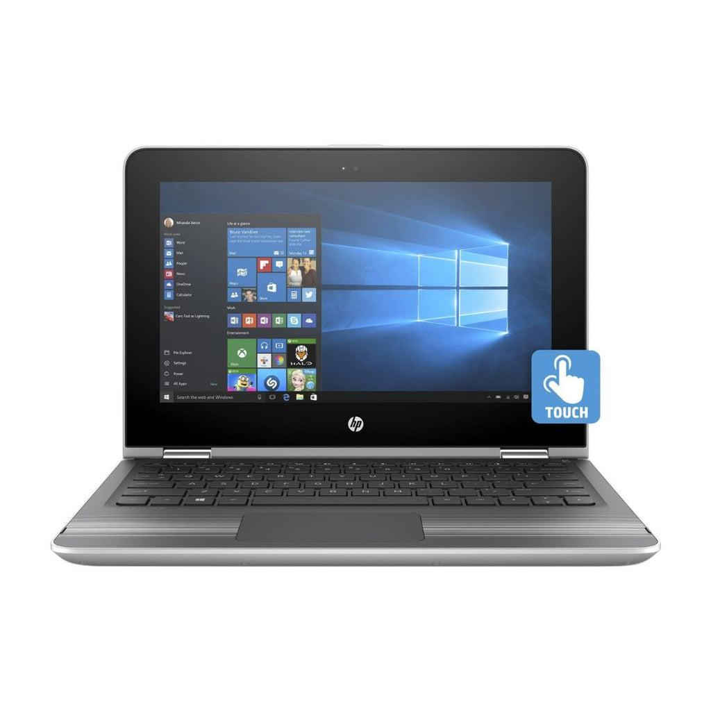 HP Pavilion x360 ƒ?? 11.6ƒ?? WXGA 2-in-1 Touch ƒ?? Pentium N3710 ƒ?? 4GB RAM ƒ?? 500GB HDD ƒ?? Natural Silver ƒ?? m1-u001dx