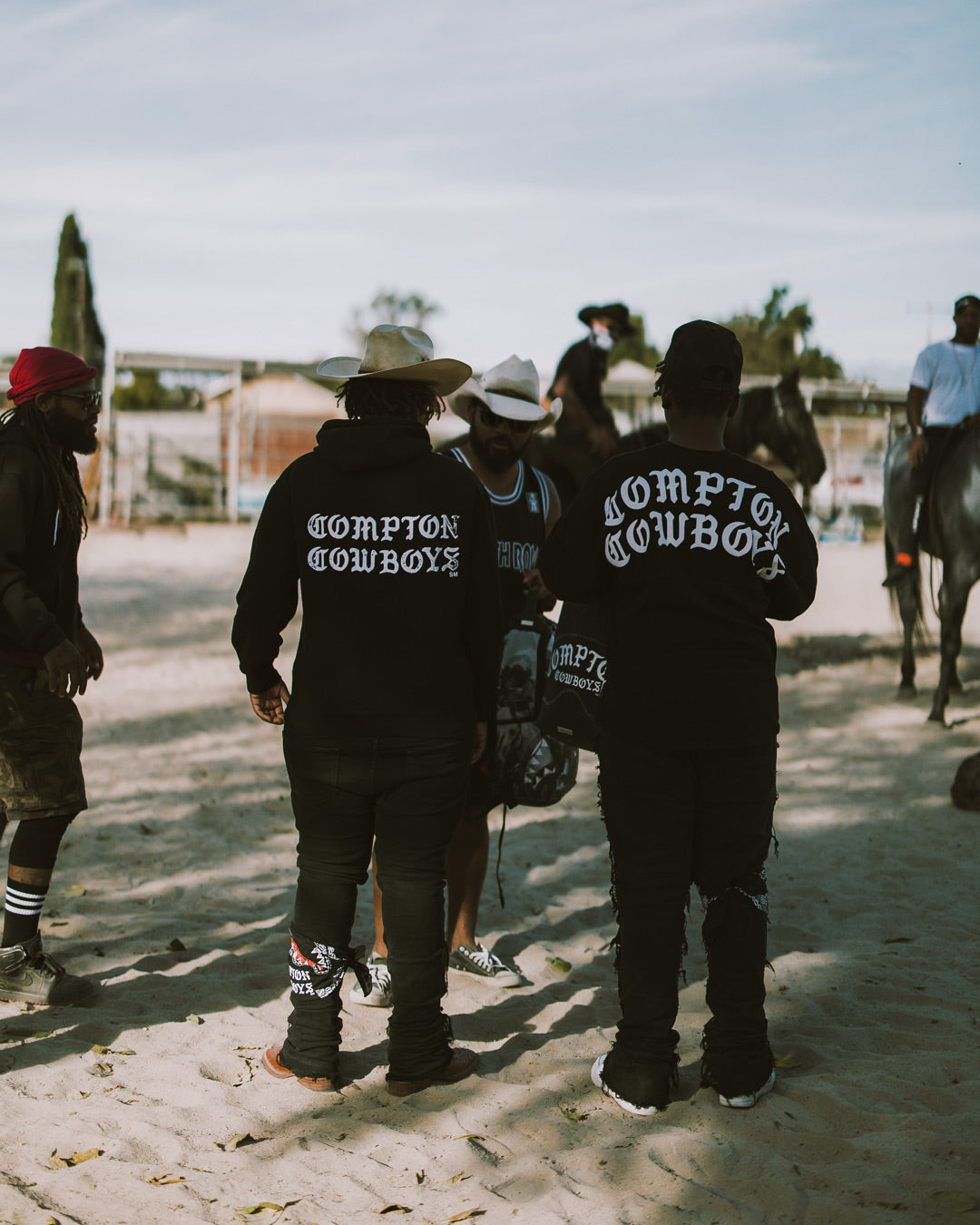 COMPTON COWBOYS CITY RIDERS HOODY