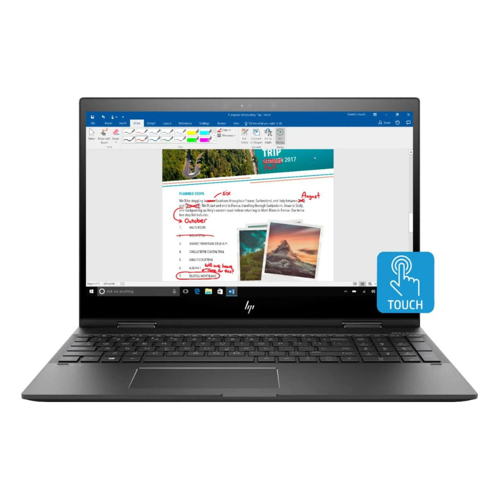 HP ENVY x360 ƒ?? 15.6" FHD Touch ƒ?? AMD Ryzen 7 2700U ƒ?? 8GB RAM ƒ?? 256GB SSD ƒ?? Dark Ash ƒ?? 15M-CP0012DX