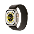 Apple Watch Ultra (GPS+Cell) 49mm Titanium Case w/ Black/Gray Trail Loop - S/M - MQF43LL/A
