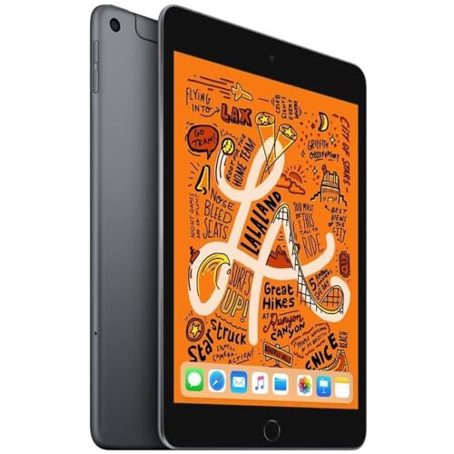 Unlocked Apple iPad mini (5th Gen) ƒ?? 7.9" ƒ?? Wi-Fi + Cell ƒ?? 64GB ƒ?? Space Gray ƒ?? MUXF2LL/A
