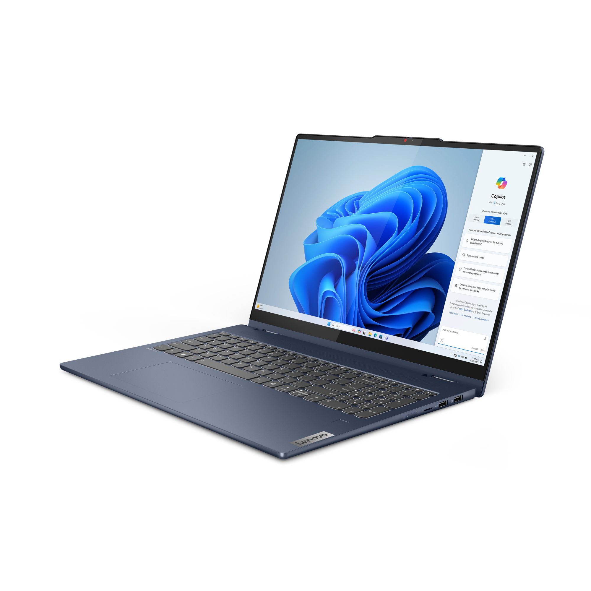 Lenovo IdeaPad 5-16IRU9 ƒ?? 16" FHD+ Touch ƒ?? Intel Core 7-150U ƒ?? 16GB RAM ƒ?? 1TB SSD ƒ?? Cosmic Blue ƒ?? 83DU001KUS