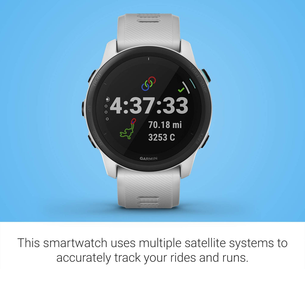 Garmin Forerunner 745 ƒ?? 43mm Black Bezel with Whitestone Case and Band ƒ?? 010-02445-03