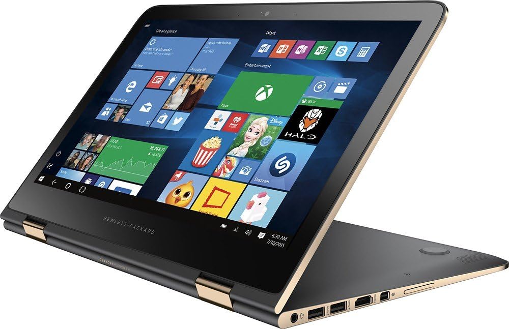 HP Spectre x360 ƒ?? 13.3" QHD Touch ƒ?? i7-6500U ƒ?? 16GB RAM ƒ?? 512GB SSD ƒ?? Dark Ash Silver ƒ?? 13-4116DX