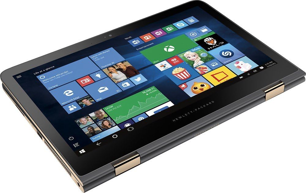 HP Spectre x360 ƒ?? 13.3" QHD Touch ƒ?? i7-6500U ƒ?? 16GB RAM ƒ?? 512GB SSD ƒ?? Dark Ash Silver ƒ?? 13-4116DX