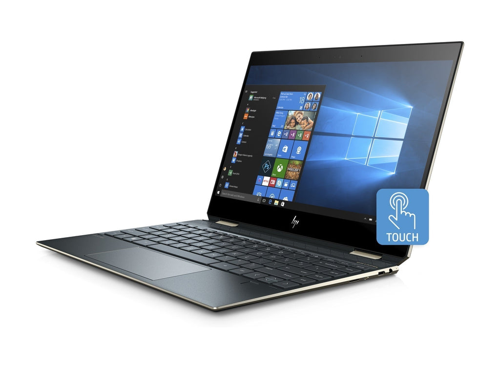 HP Spectre x360 ƒ?? 13.3" FHD Touch ƒ?? i7-8565U ƒ?? 16GB RAM ƒ?? 256GB SSD ƒ?? Poseidon Blue ƒ?? 13t-ap000