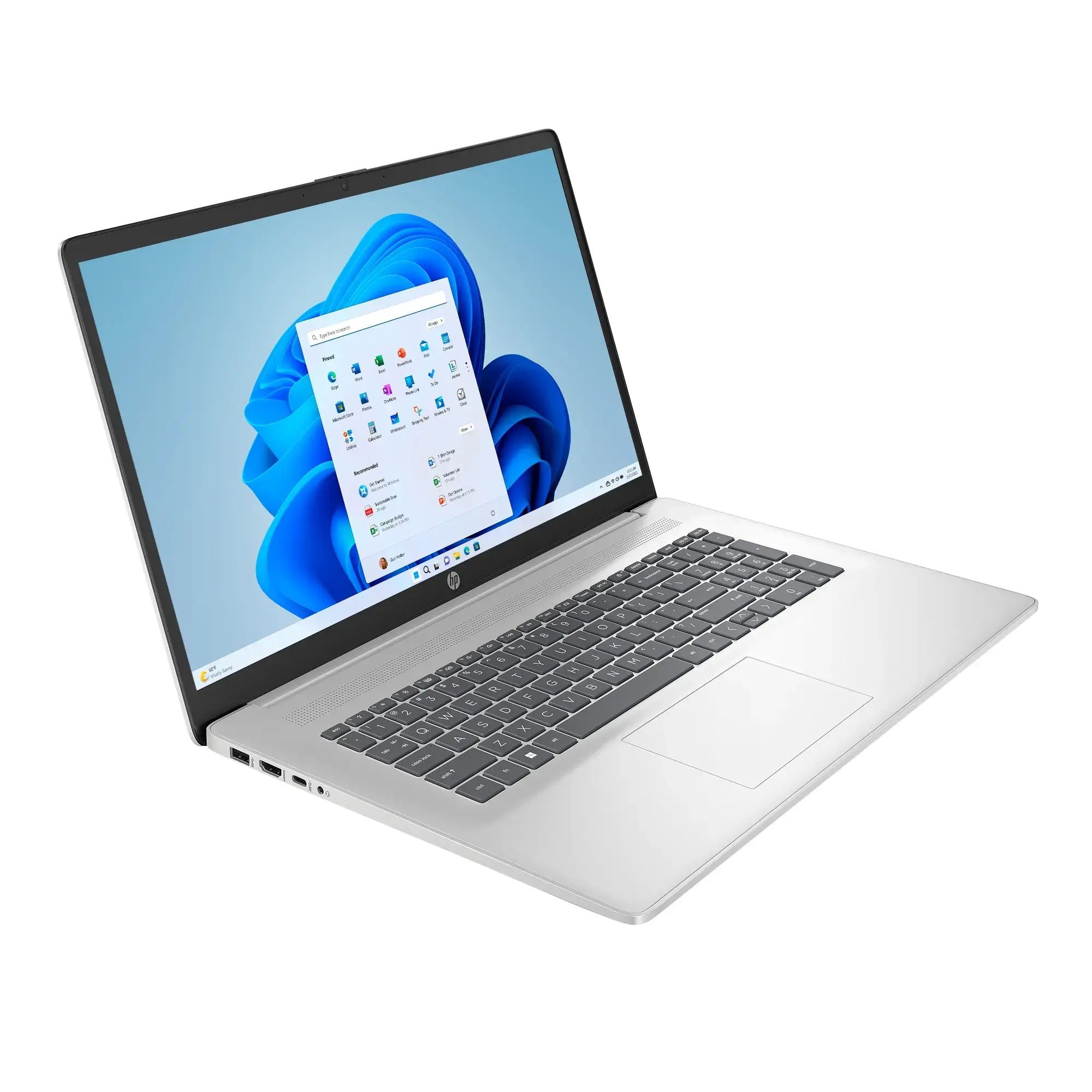 HP Laptop ƒ?? 17.3" HD+ Touch ƒ?? Ryzen 3 7320U ƒ?? 8GB RAM ƒ?? 512GB SSD ƒ?? Silver ƒ?? 17-cp2196nr