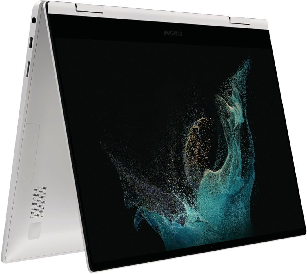 Samsung - Galaxy Book2 Pro 360 2-in-1 13.3ƒ?� AMOLED Touch Screen Laptop ƒ?? Intel Evo Core i7 12th Gen ƒ?? 16GB DDR5 Memory ƒ?? 512 GB SSD - Silver