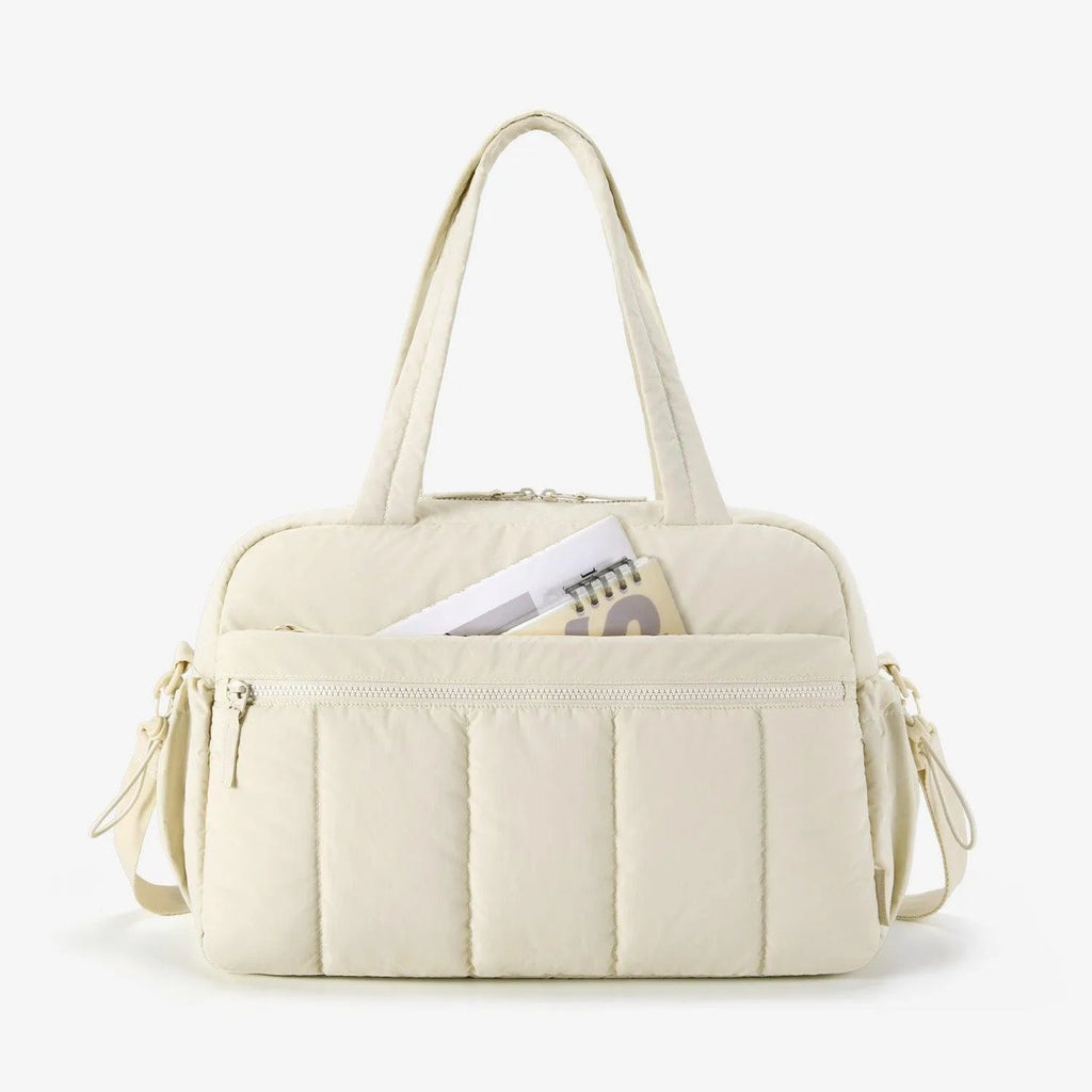 Puffy Water-Resistant Gym & Travel Duffle Bag