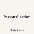 Personalization - Up to 3 Words