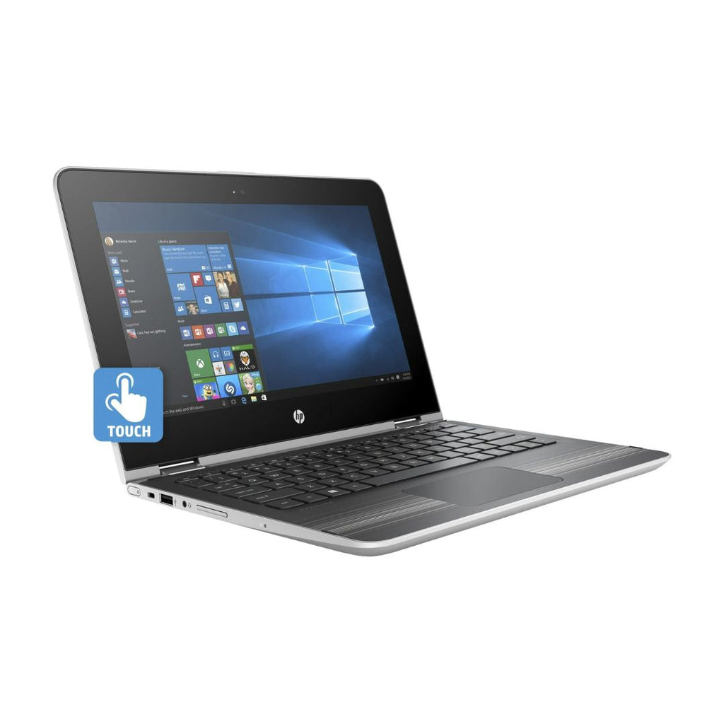 HP Pavilion x360 ƒ?? 11.6ƒ?? WXGA 2-in-1 Touch ƒ?? Pentium N3710 ƒ?? 4GB RAM ƒ?? 500GB HDD ƒ?? Natural Silver ƒ?? m1-u001dx