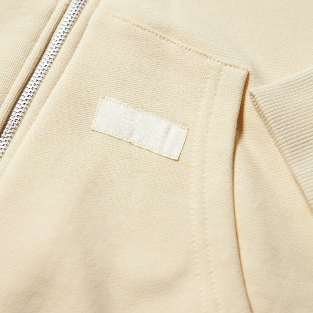 Cream Zip Up Hoodie (SALE)