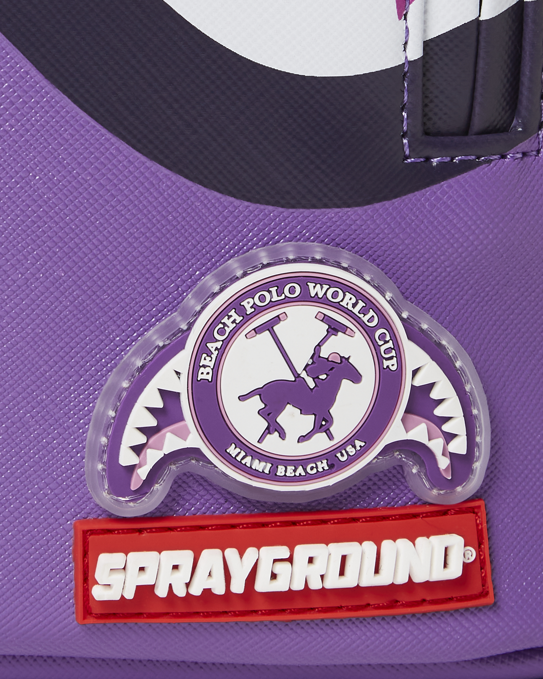 MIAMI BEACH POLO COLLAB BACKPACK (DLXV-PURPLE)