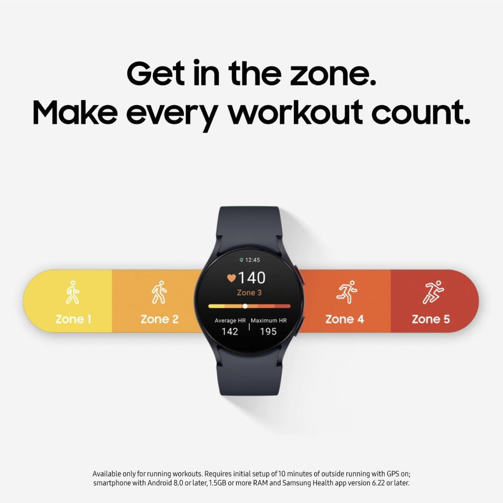 Samsung Galaxy Watch6 Aluminum Smartwatch 44mm BT - Graphite - SM-R940NZKAXAA