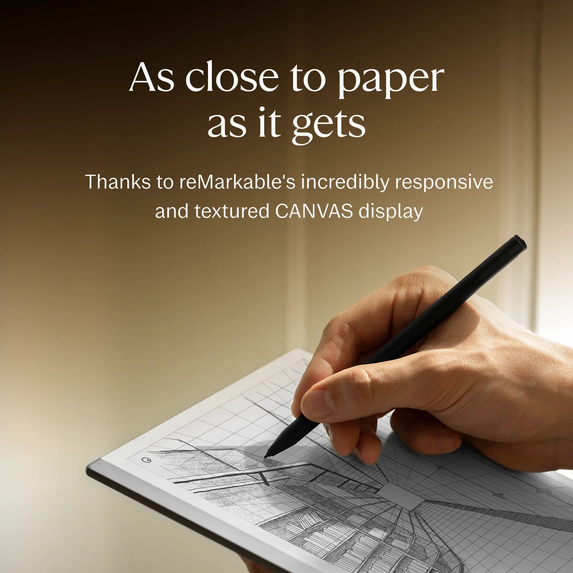 reMarkable 2 - 10.3" Paper Tablet with Marker Plus and Polymer Weave Book Folio - Gray - RM114
