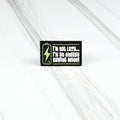 I?m Not Lazy I?m On Energy Saving Mode School Patch