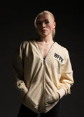 Cream Zip Up Hoodie (SALE)