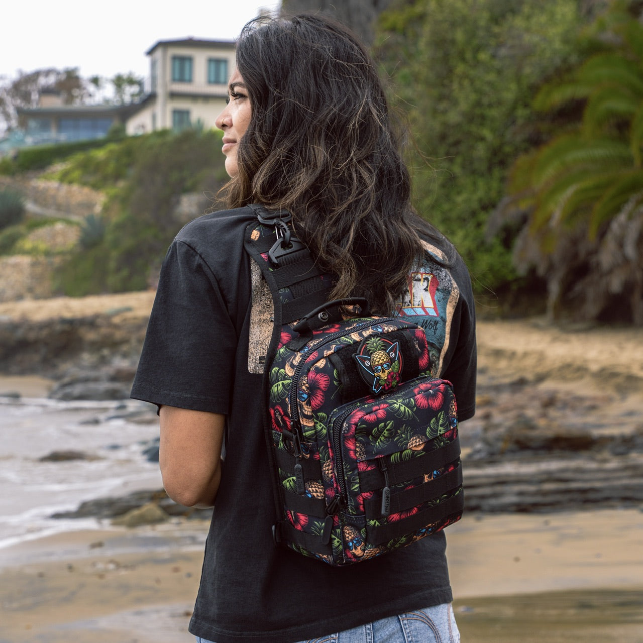 9L Tactical Sling Bag Tropical Rebellion