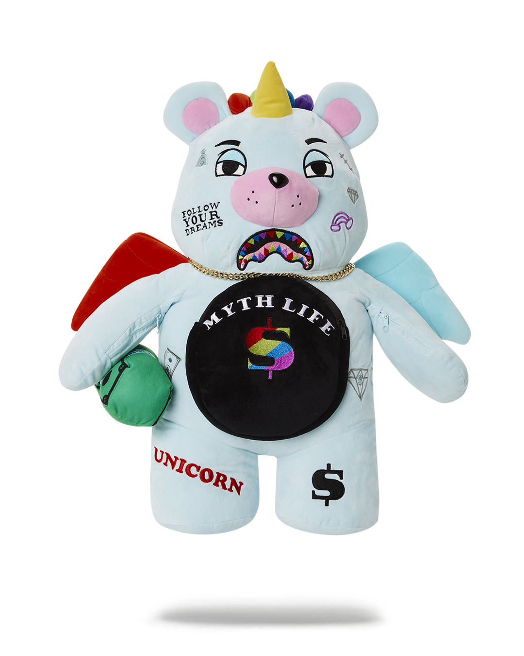 MYTH LIFE MONEYBEAR TEDDYBEAR BACKPACK