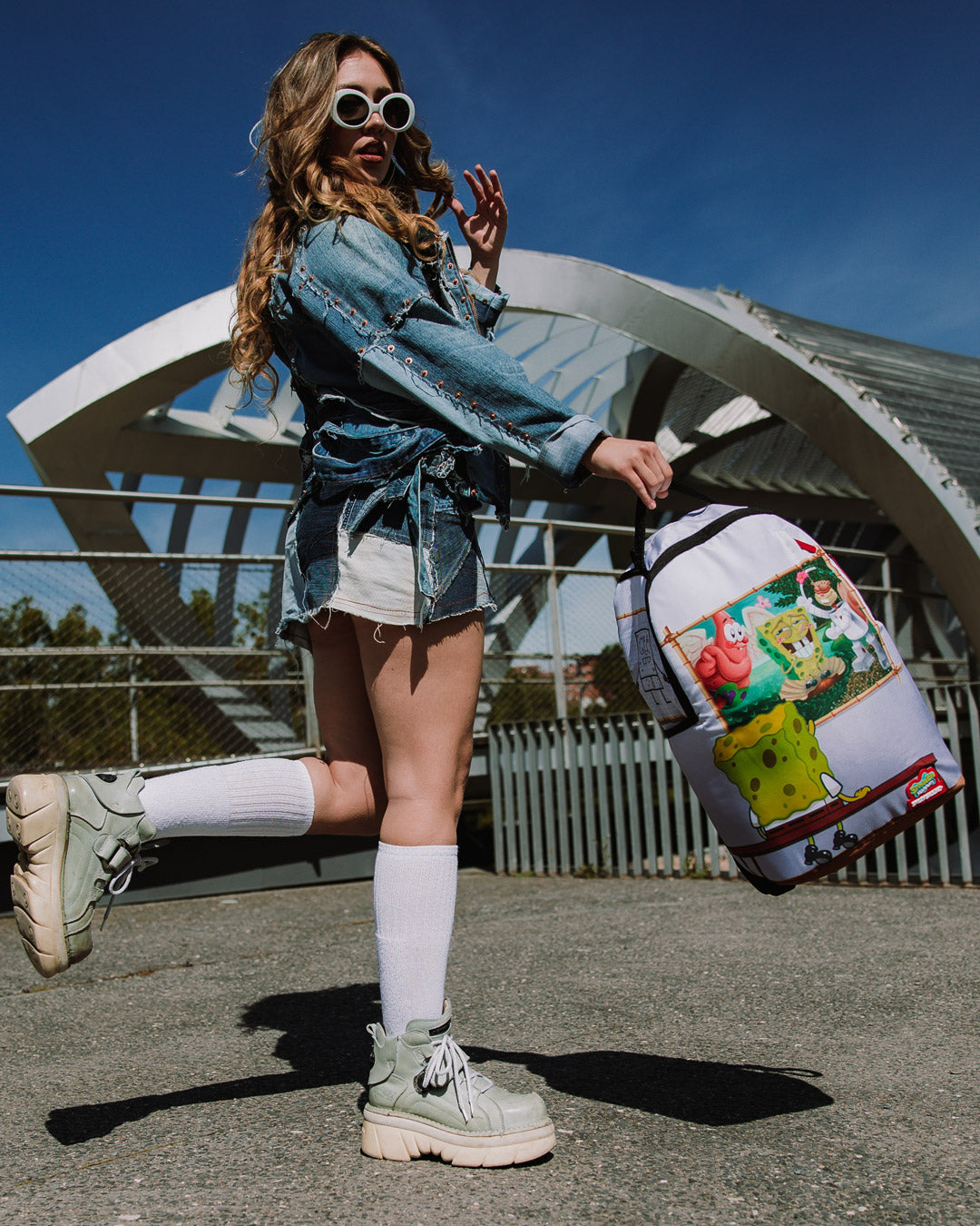 SPONGEBOB ART CRITIC BACKPACK