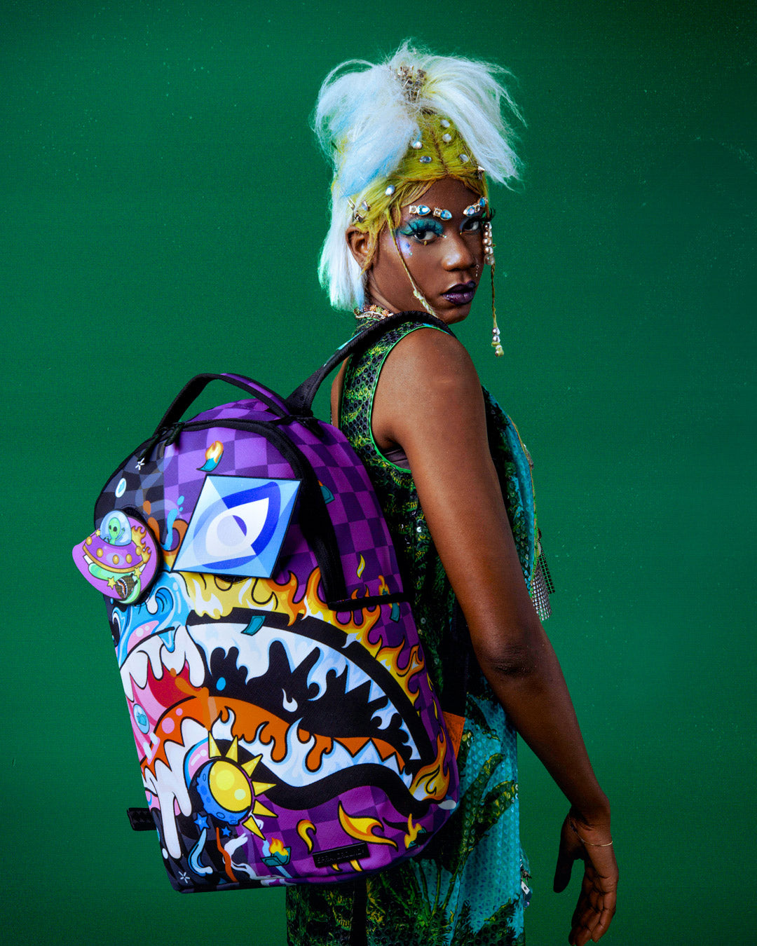 MAD SCIENTIST (6 REMOVABLE EYES) BACKPACK