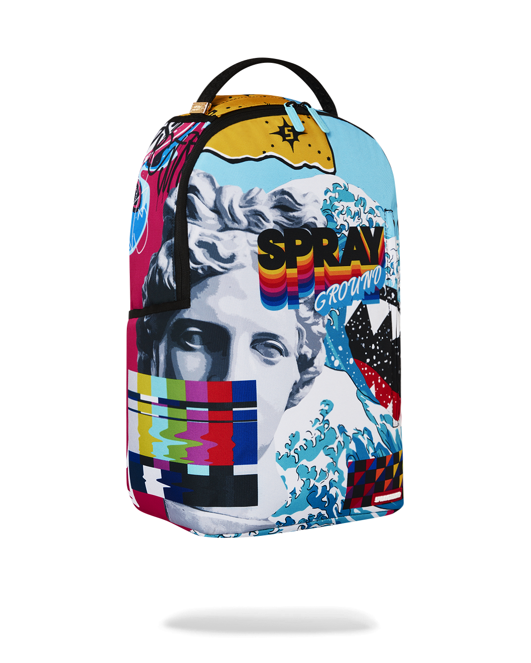 COLLAGE OF RANDOM DLXSR BACKPACK