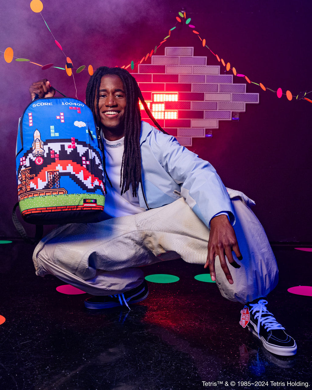 TETRIS MIND GAMES DLXSR BACKPACK