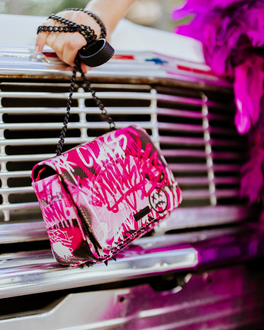 AFTERGLOW SKYGLOW SHARK HANDBAG