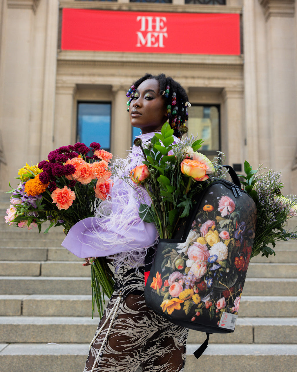 THE MET ROESEN STILL LIFE BACKPACK