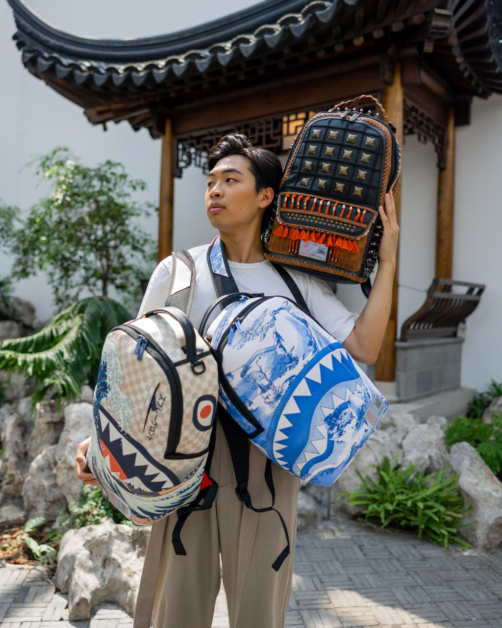 THE MET CHINESE LANDSCAPE BACKPACK