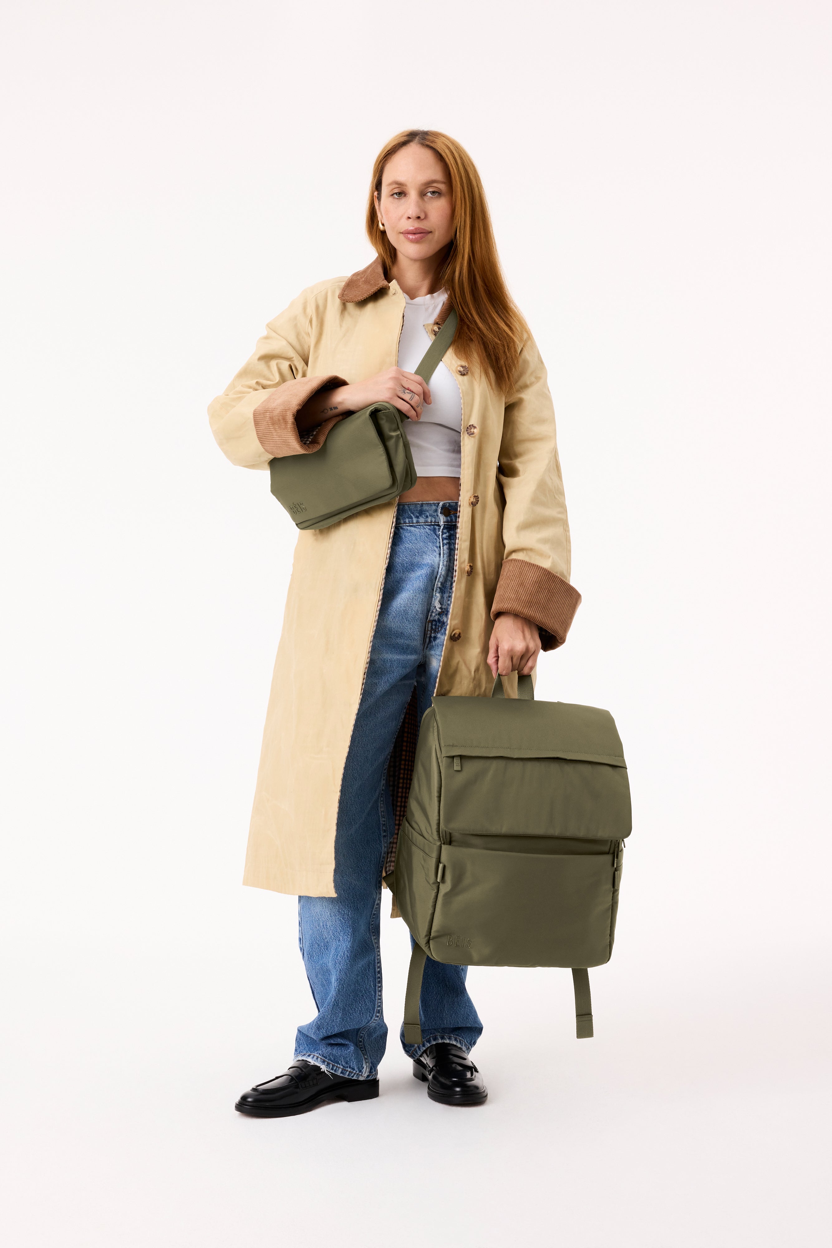 Resale The Ultimate Diaper Backpack in Olive