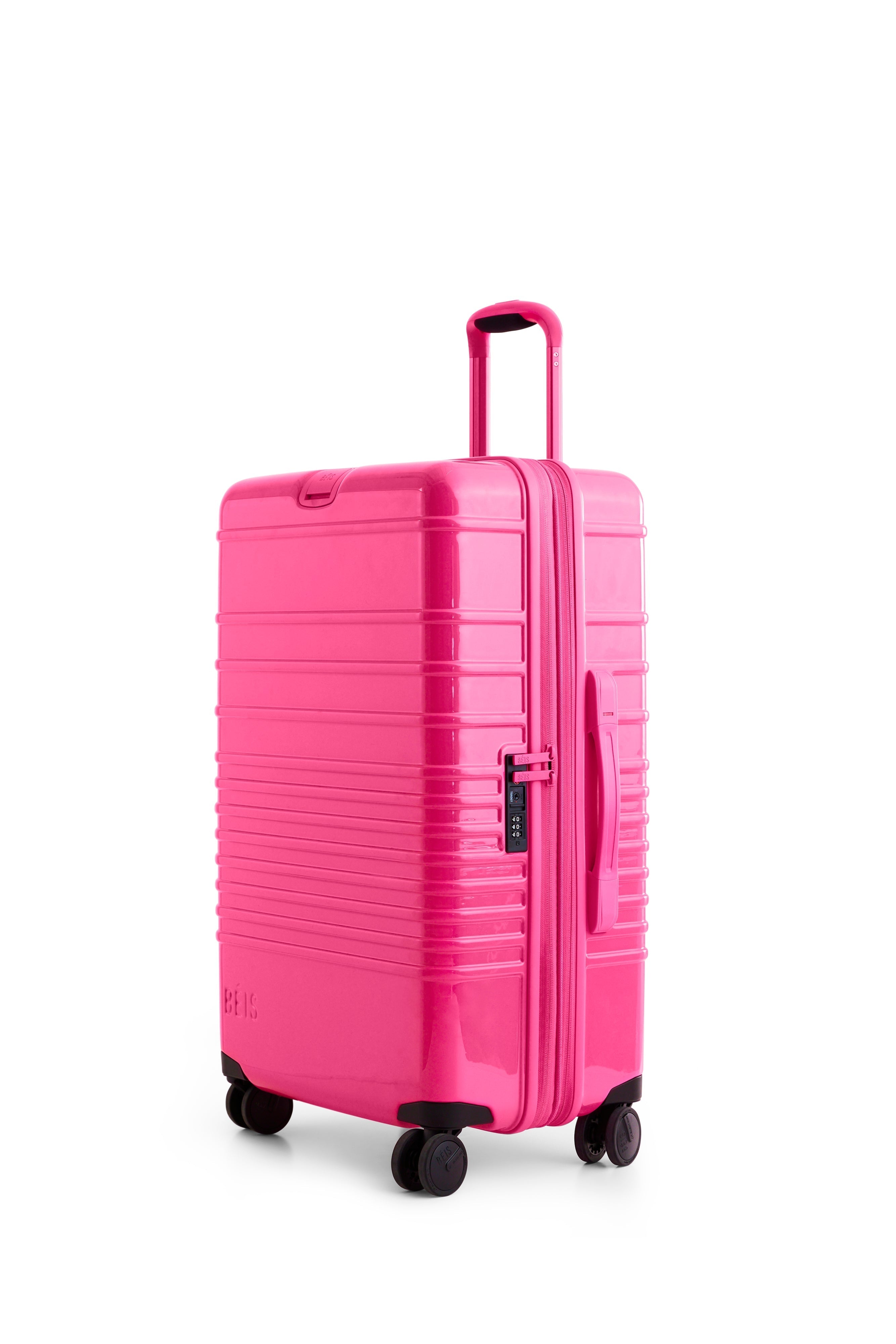 The Medium Check-In Roller in Barbie? Pink