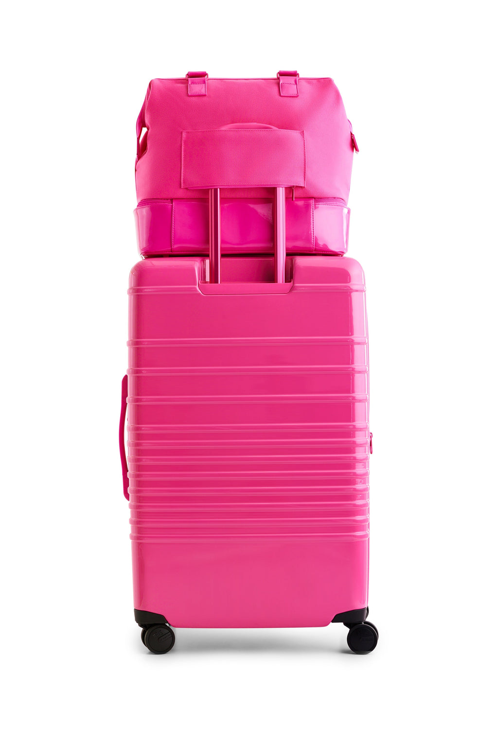 The Large Check-In Roller in Barbie? Pink