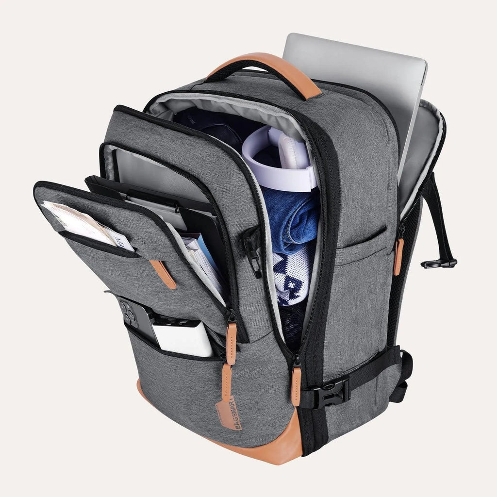 Falco 40L Expandable Airline Approved Carry On Travel Backpack