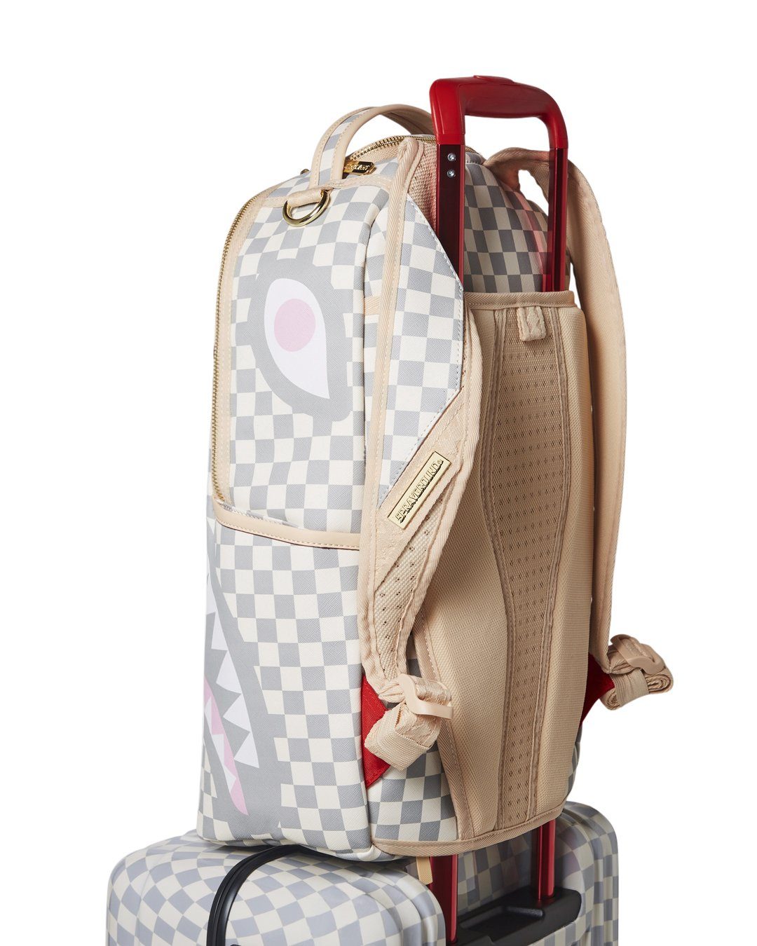 ROSE ALL DAY LA PALAIS SHARKNAUTICS HARDSHELL CARRY-ON LUGGAGE