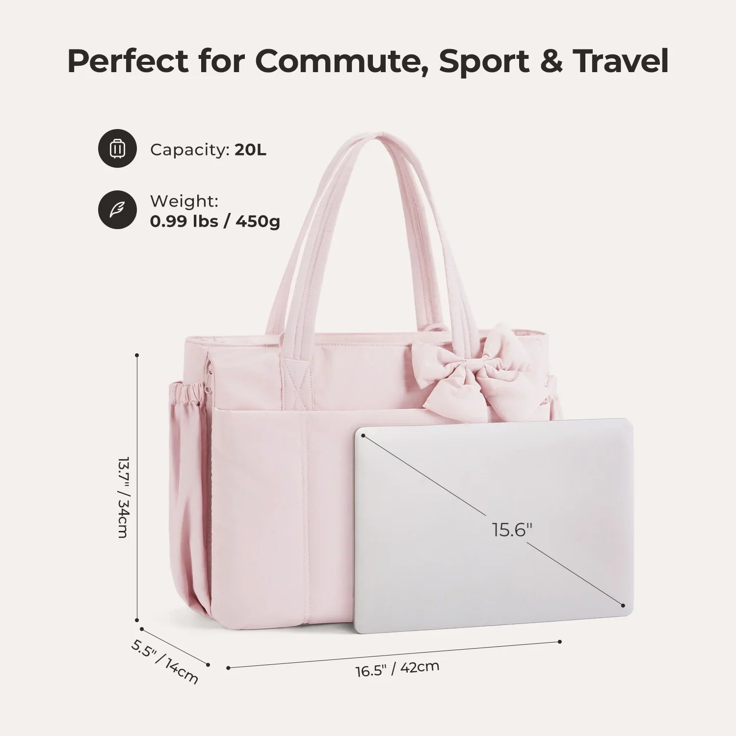 Crush 23L Laptop Tote