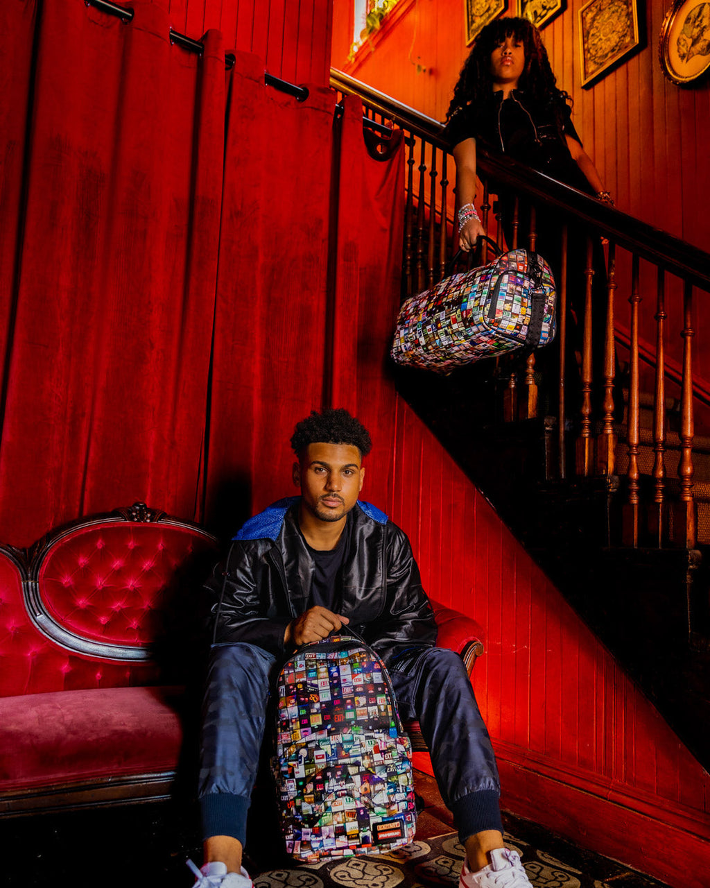 EXIT ART COLLAB DUFFLE