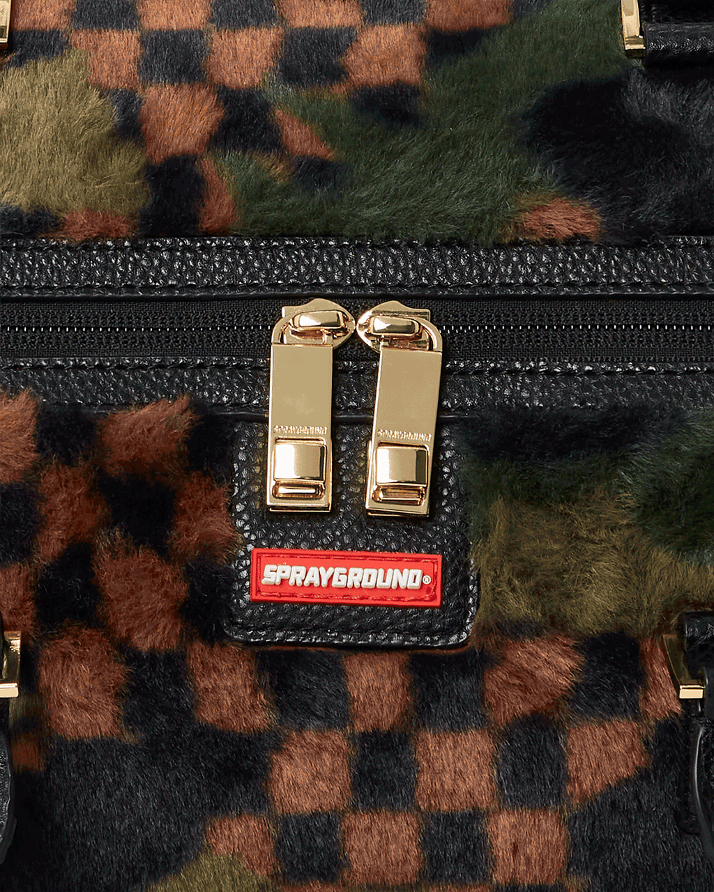 BIG SKY FUR SHARK DUFFLE