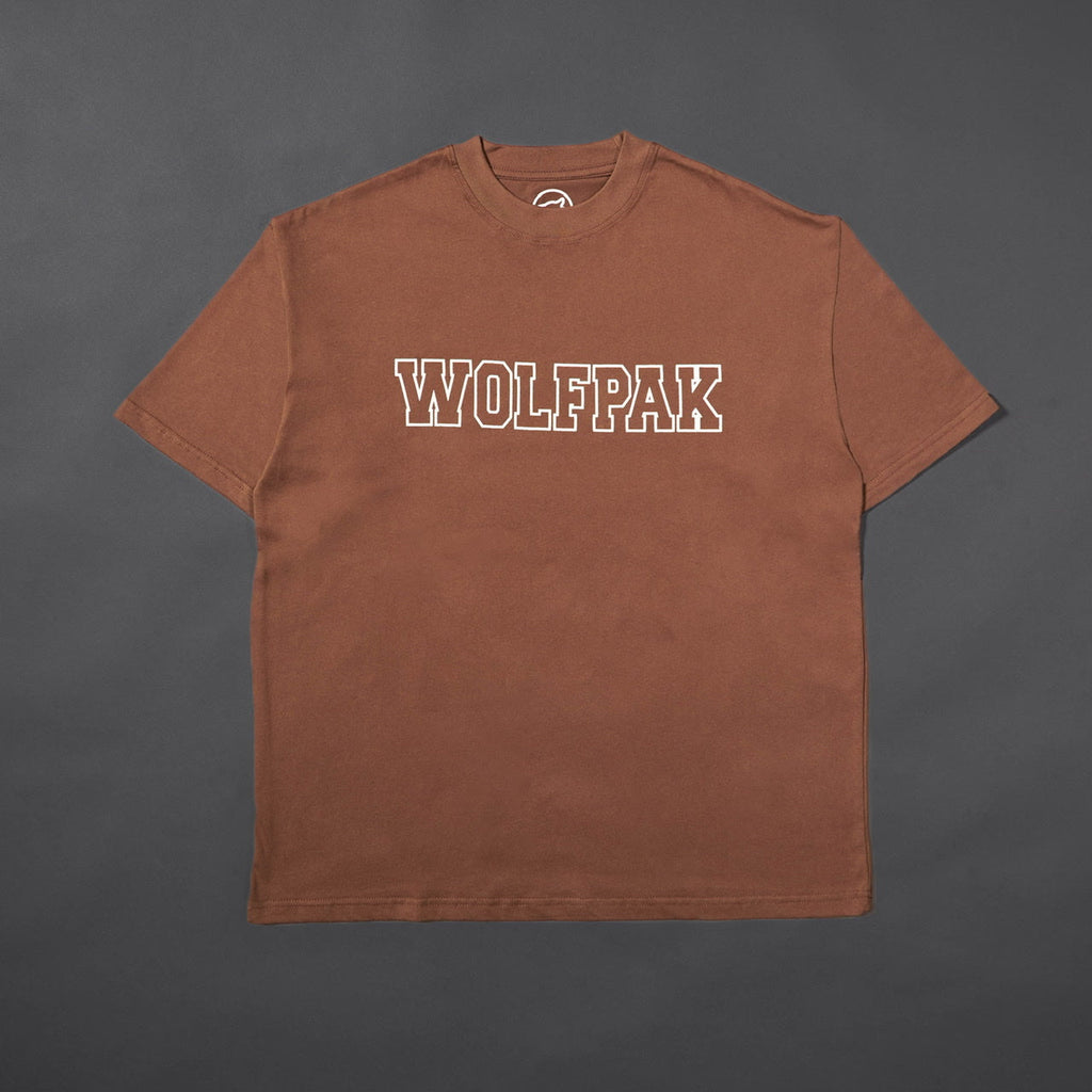 Men's Varsity Tee Mocha Brown