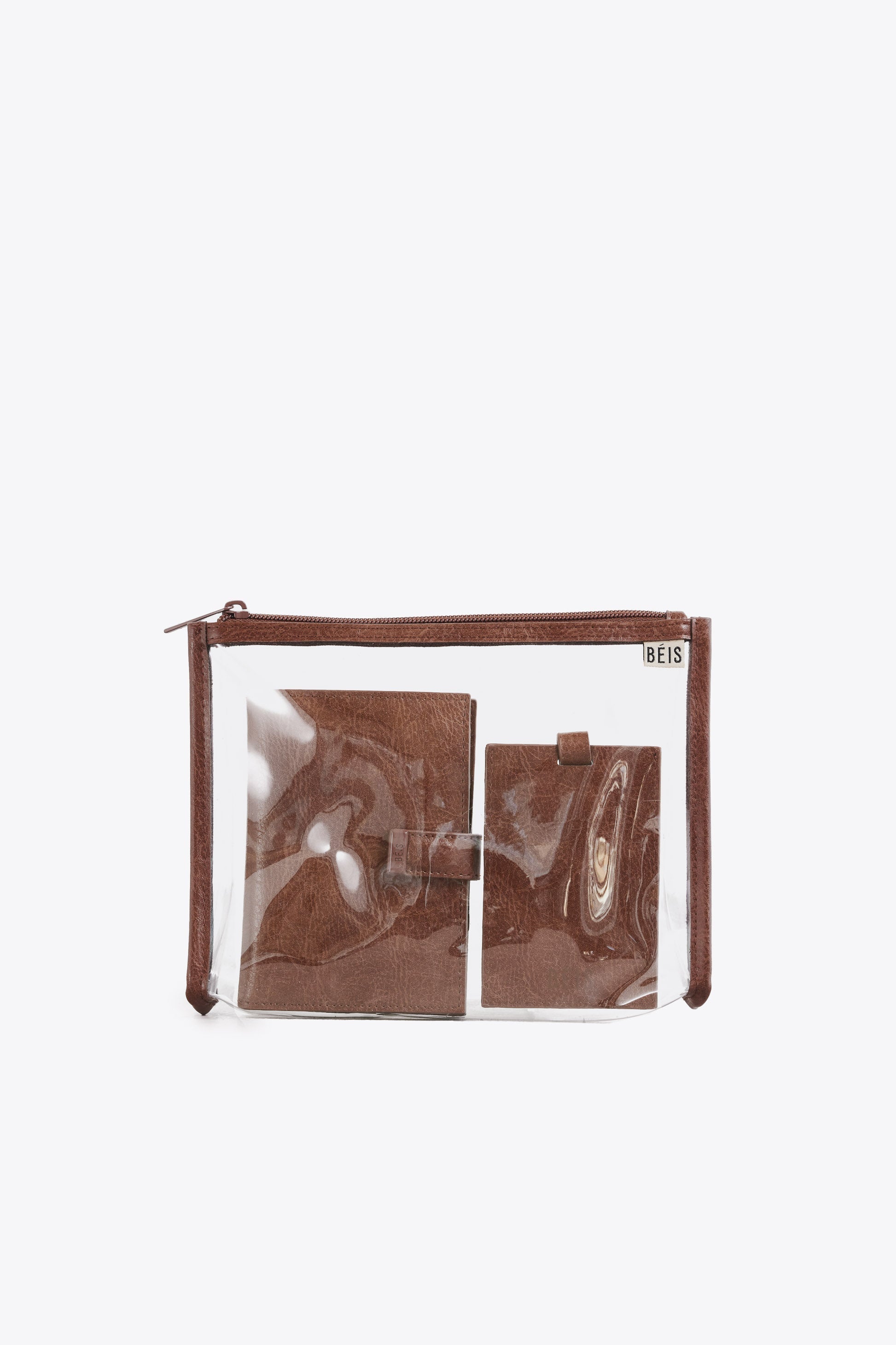 Resale The Passport & Luggage Tag Set in Maple