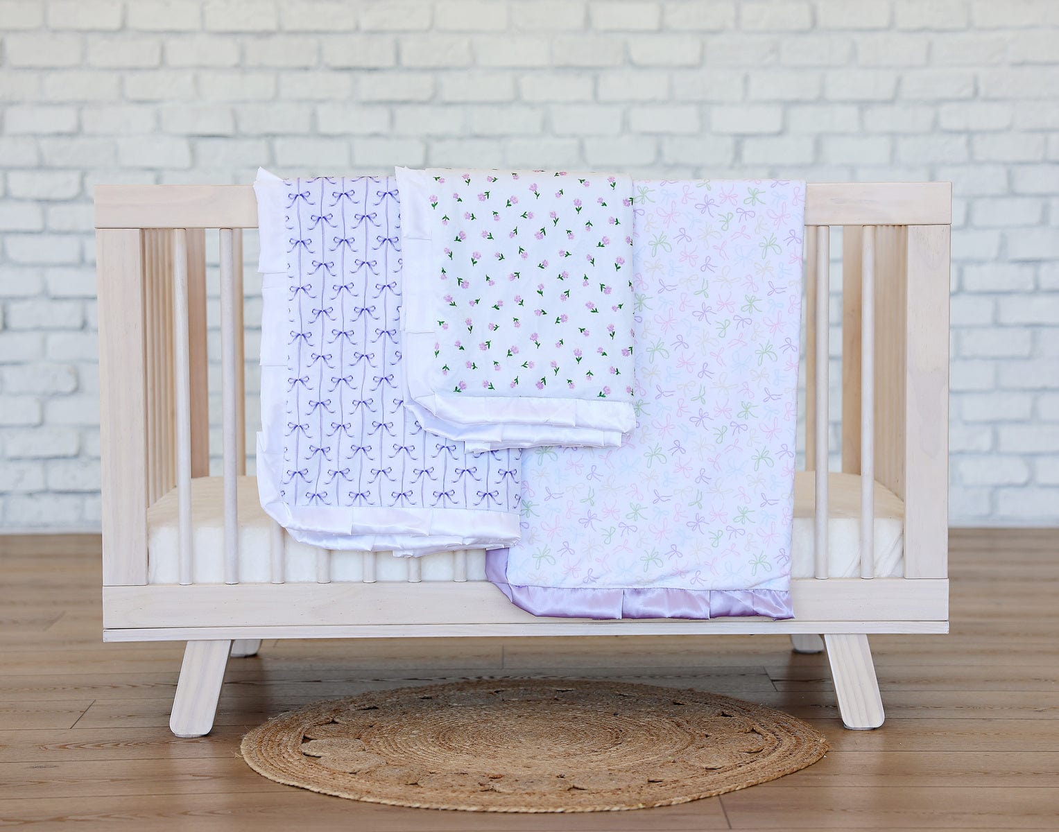 Lilac Ribbon Blanket