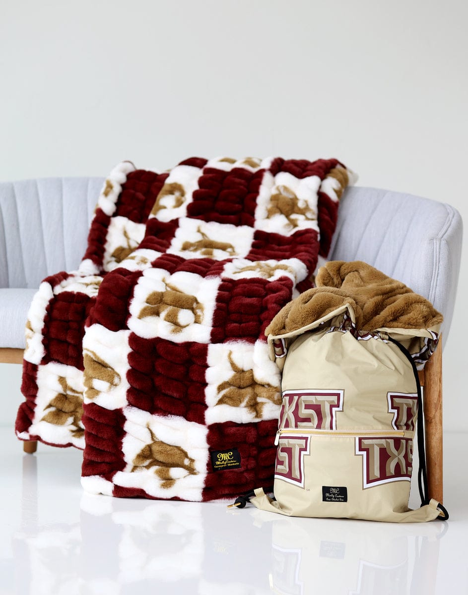 Texas State Bobcats Blanket - Hugs