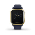 Garmin Venu Sq Music Edition GPS Smartwatch ƒ?? 33mm Navy Case with Light Gold Bezel ƒ?? 010-02426-02