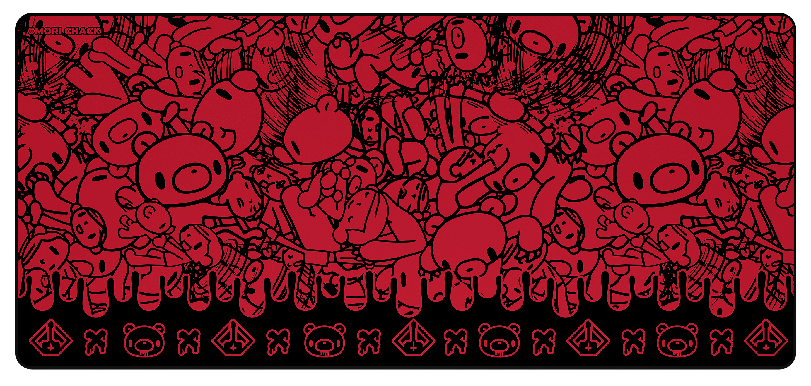 Seeing Red - Desk Mat