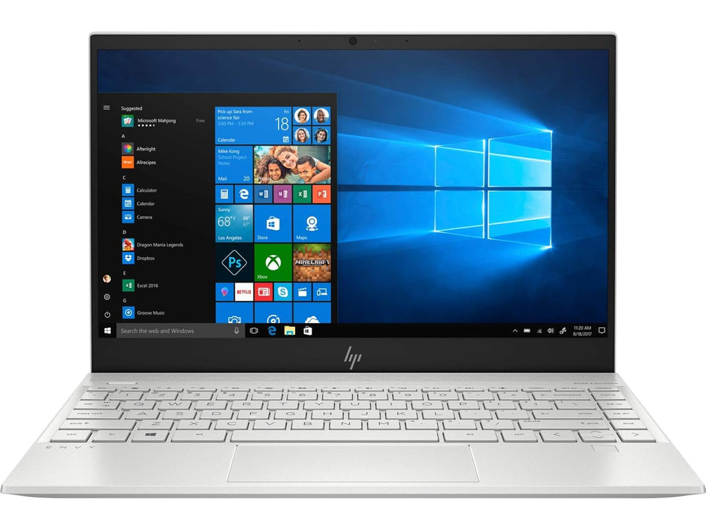 HP Envy ƒ?? 13.3" FHD Touch ƒ?? i7-10510U ƒ?? 16GB RAM ƒ?? MX250 ƒ?? 512GB SSD ƒ?? Silver ƒ?? 13-AQ1020TX