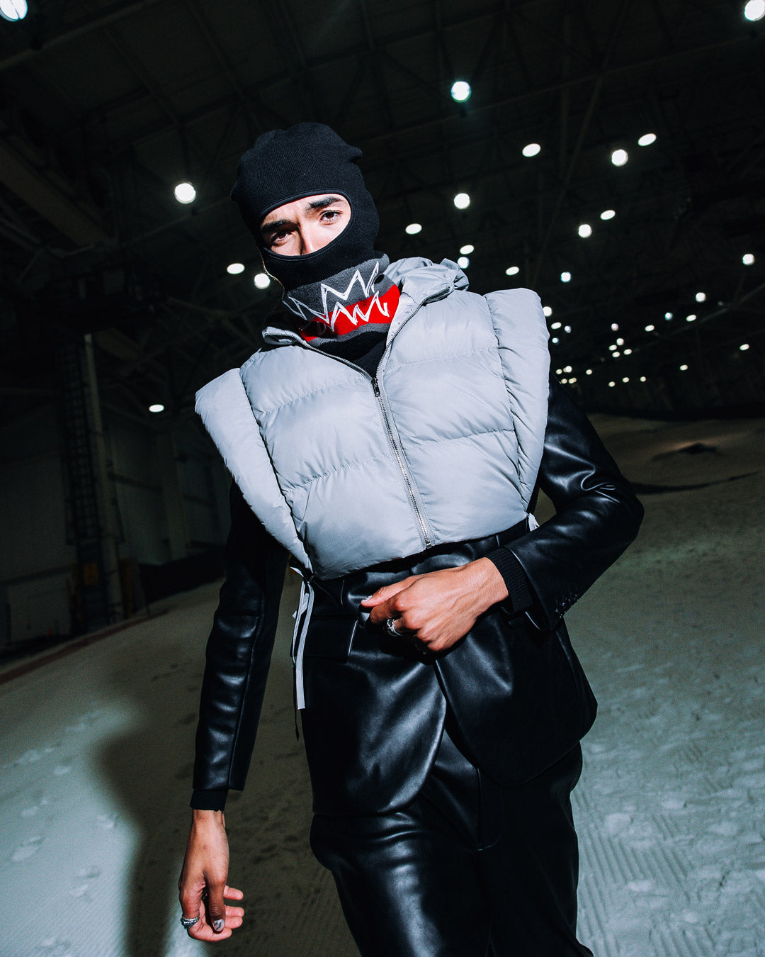 SEWN SHUT SKI MASK