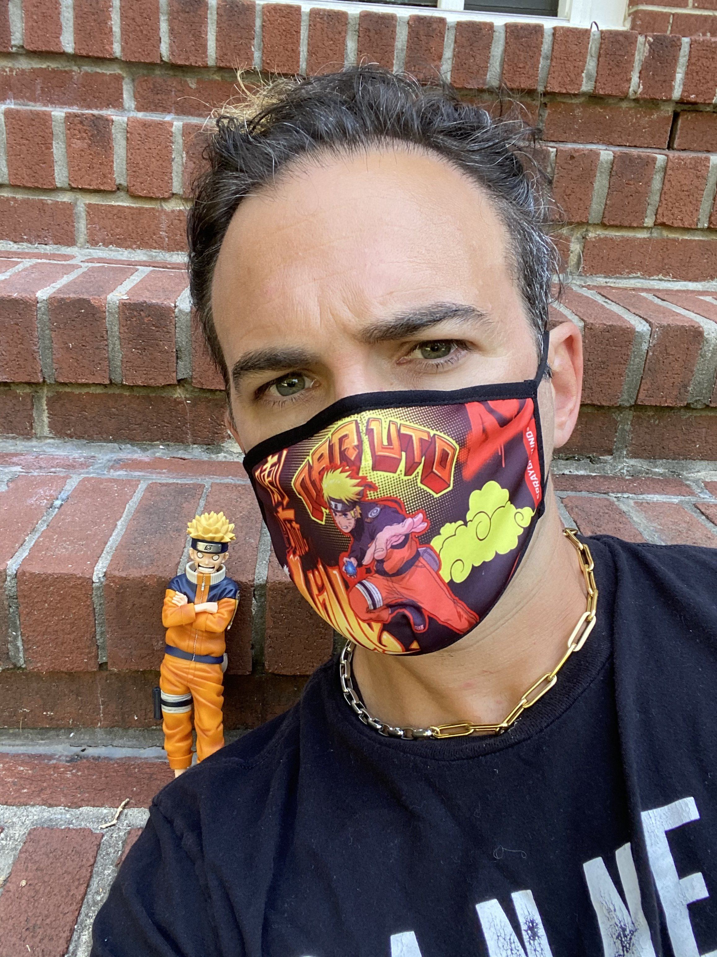 ADULT NARUTO ??? FORM-FITTING FACE MASK
