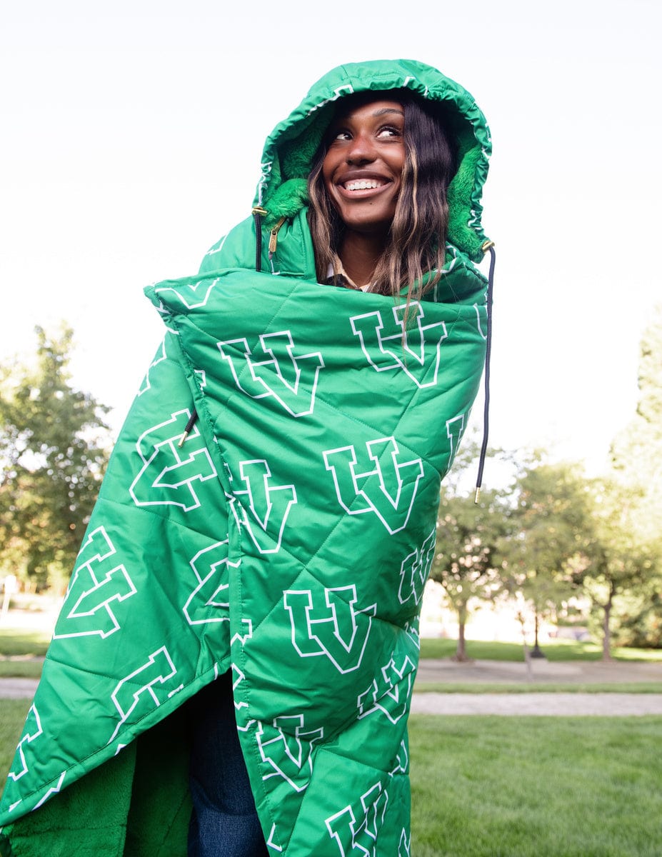 Utah Valley Wolverines  Hooded Stadium Blanket - Everywhere Blanket