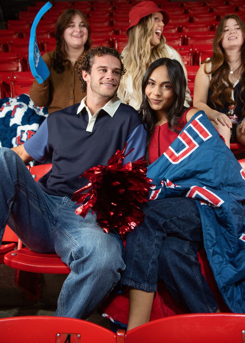 Utah Tech Trailblazers Hooded Stadium Blanket - Everywhere Blanket